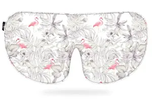 Mayfairsilk Flamingos Silk Sleep Mask