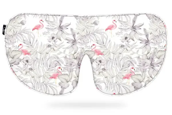 Mayfairsilk Flamingos Silk Sleep Mask