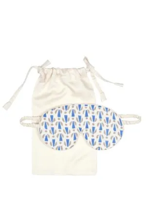 Mulberry Silk Eye Mask - Blue Grey
