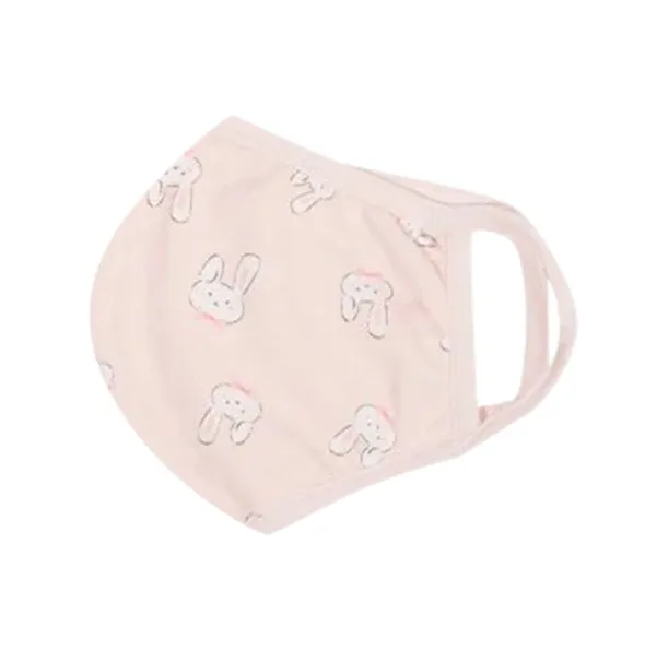 Organic Cotton Pink Toddler Face Masks