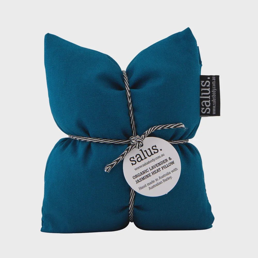 Organic Lavender & Jasmine Heat Pillow - Denim