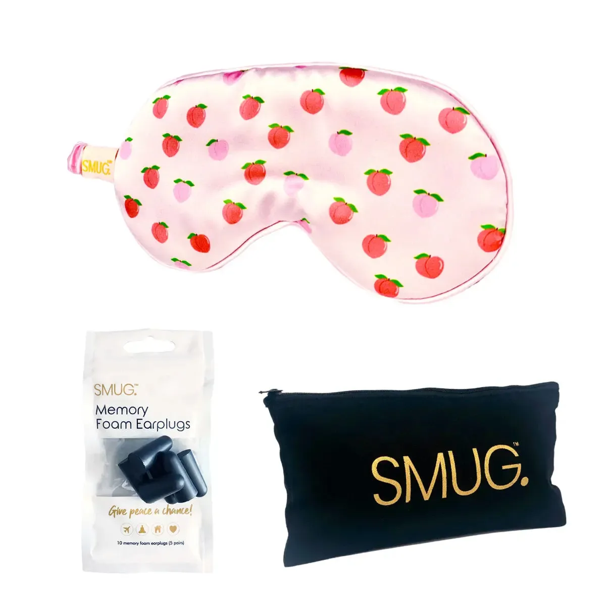 Peachy Satin Sleep Mask
