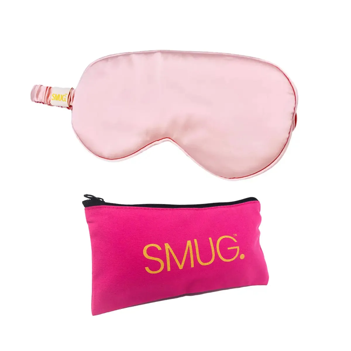 Pink Satin Sleep Mask
