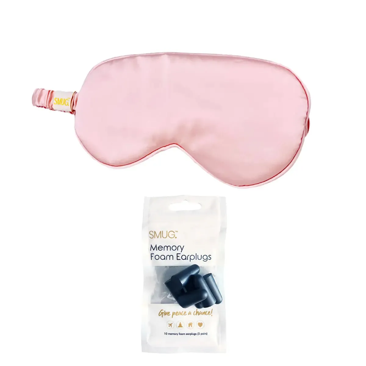 Pink Satin Sleep Mask