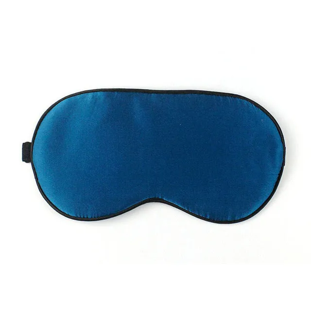 Portable Silk Imitation Mask Eyes Cover Sleeping Eye Shade Sleep Mask 6 Colors Bandage  Eyes For Sleep/Travel Women Men