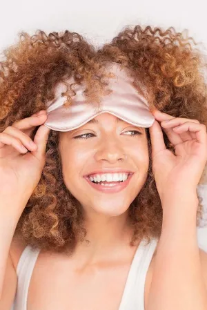 Satin Eye Mask - Blush