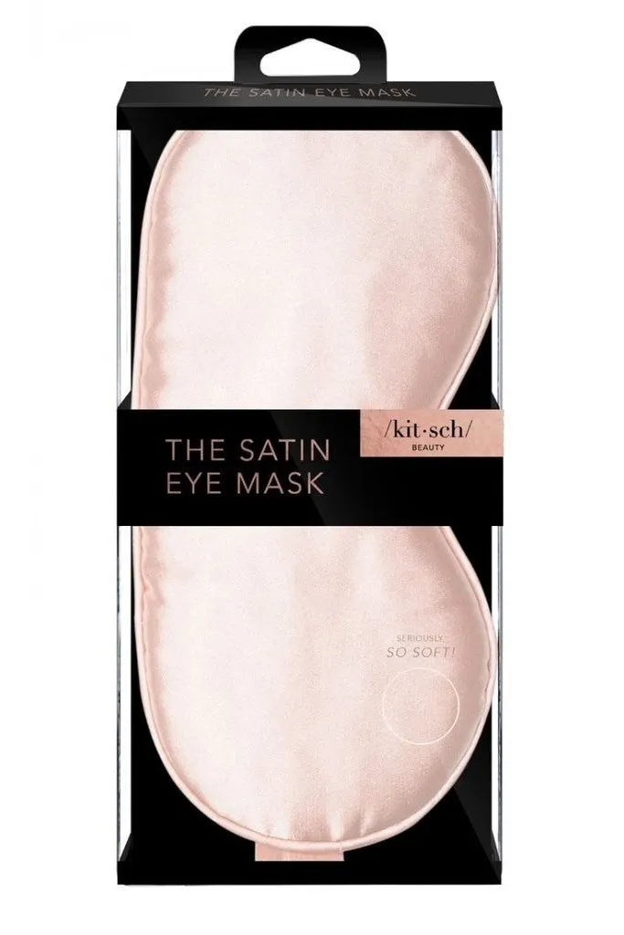Satin Eye Mask - Blush