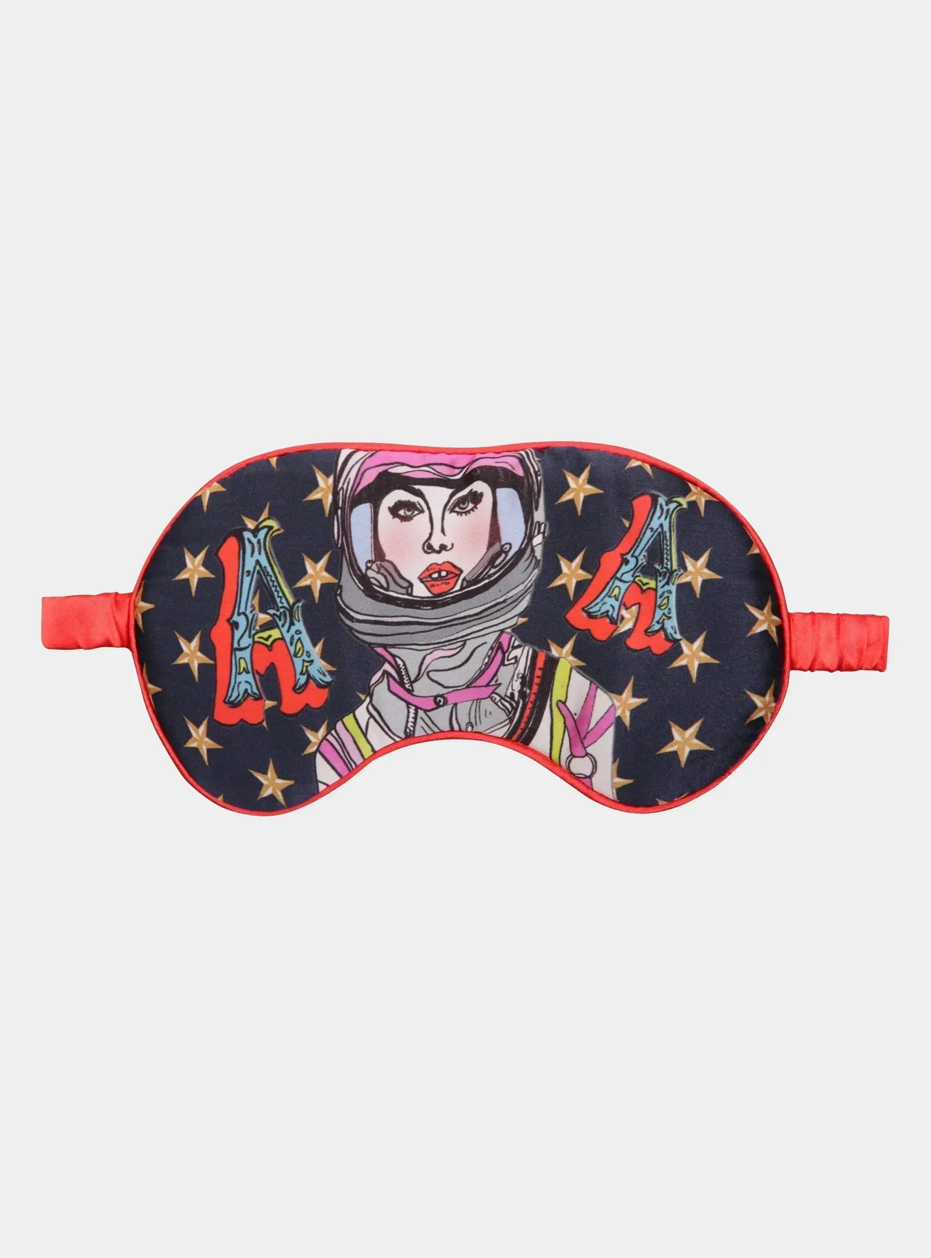 Silk Eye Mask / "A for Astronaut"