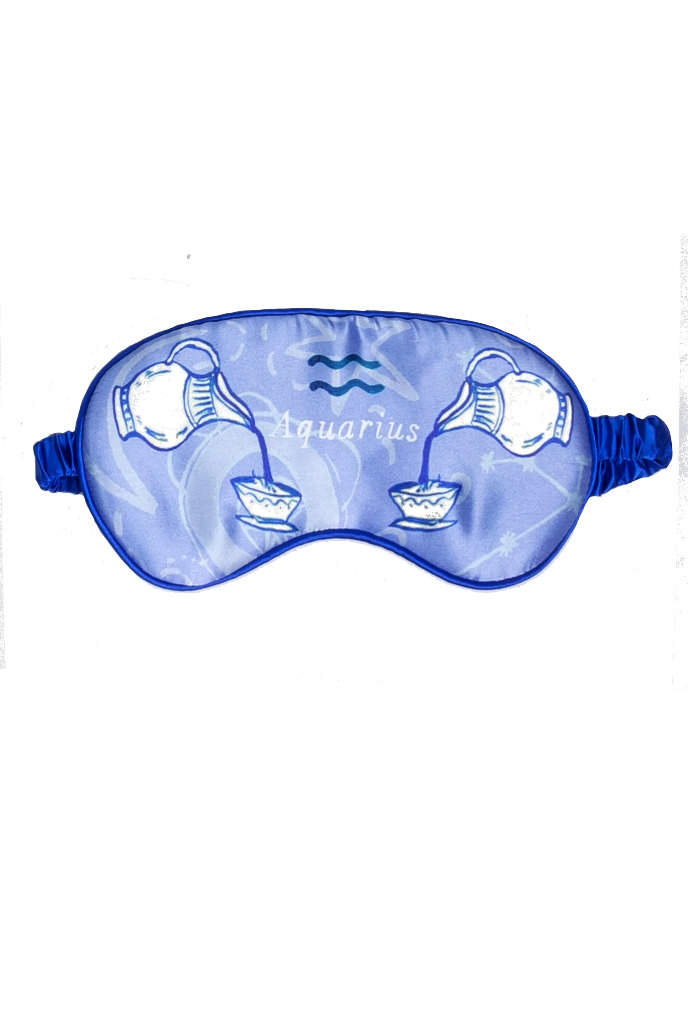 Silk Eye Mask / "Aquarius"