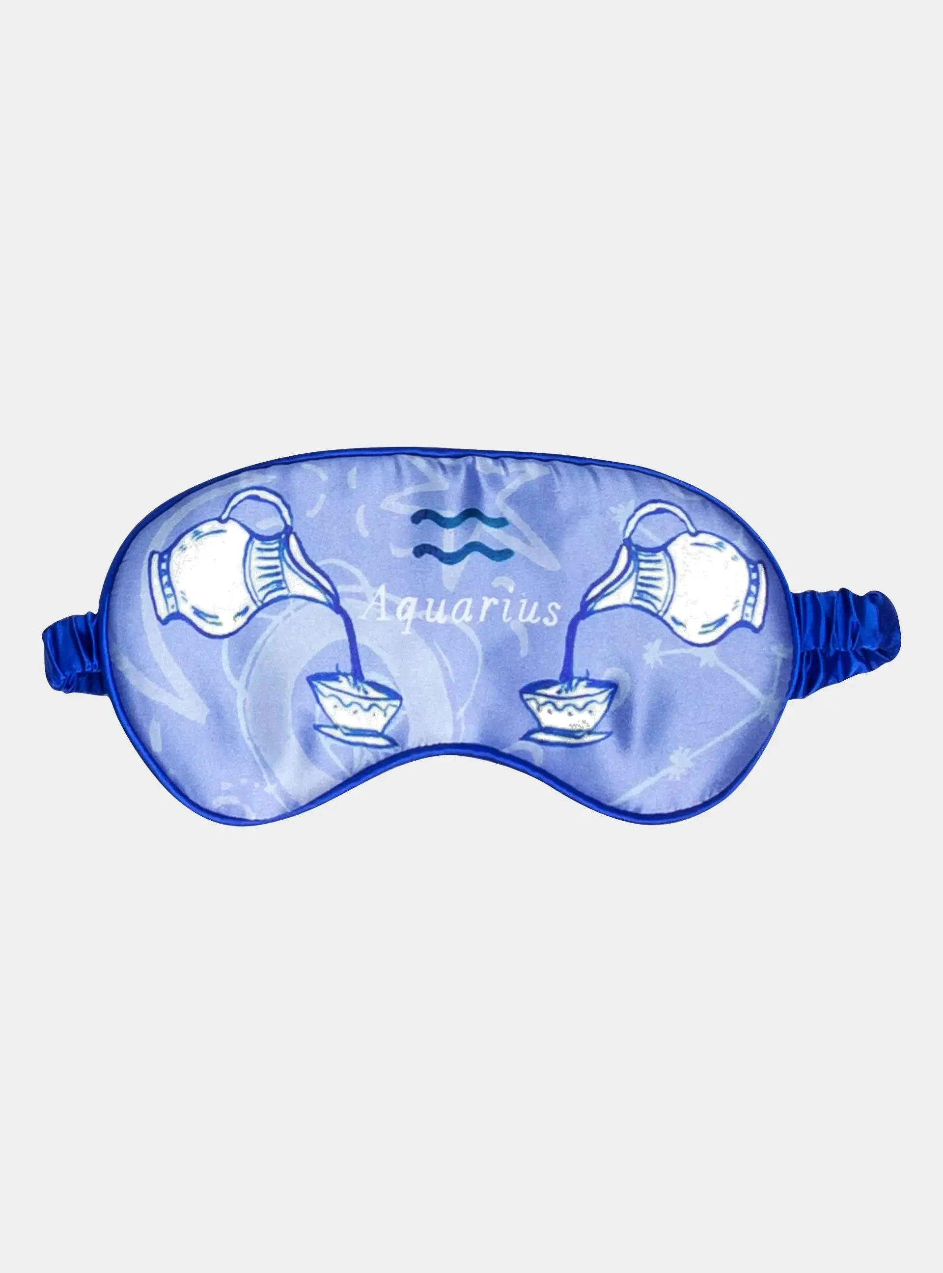 Silk Eye Mask / "Aquarius"