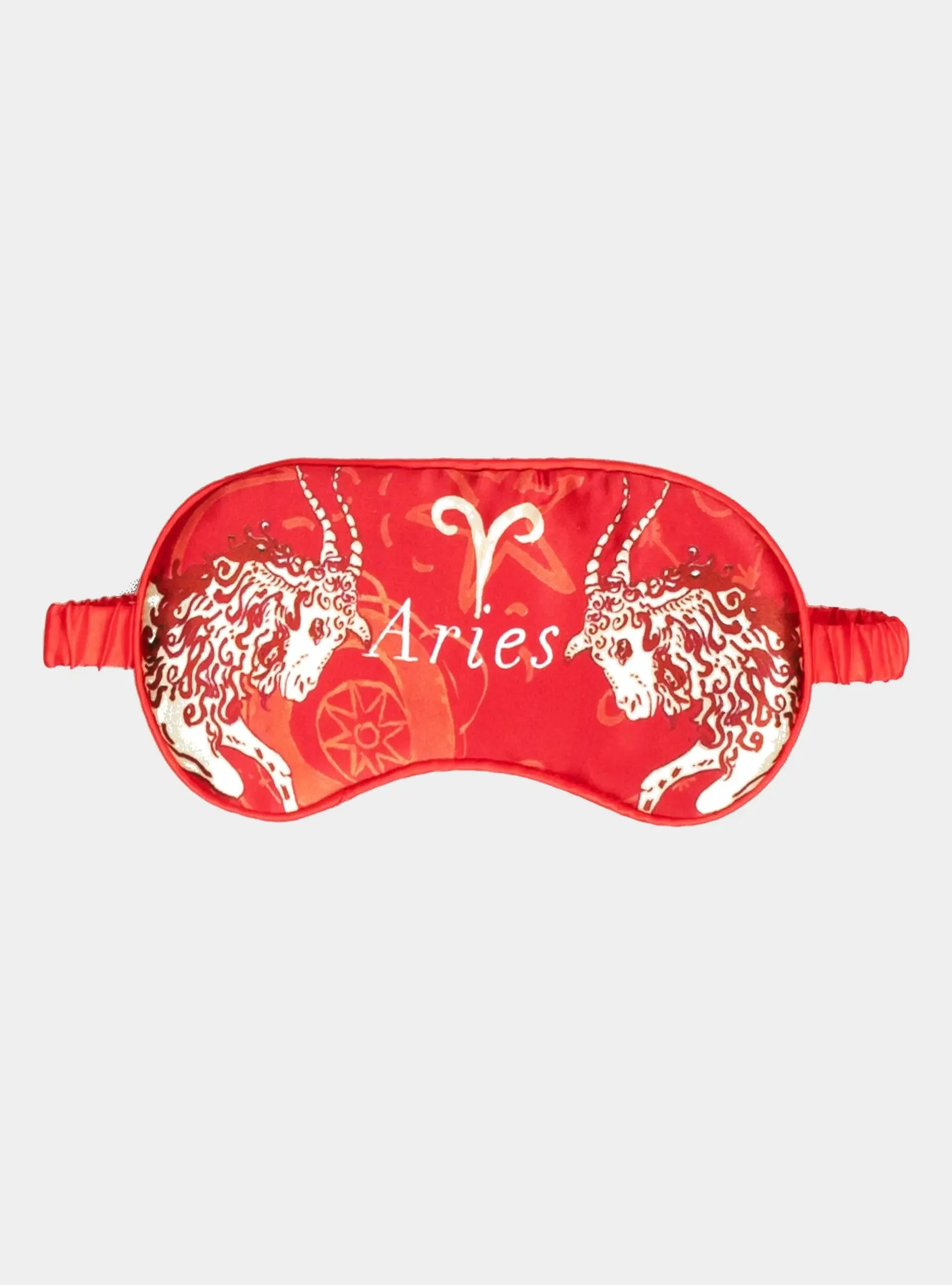 Luxurious Silk Eye Mask for Aries Zodiac Sign