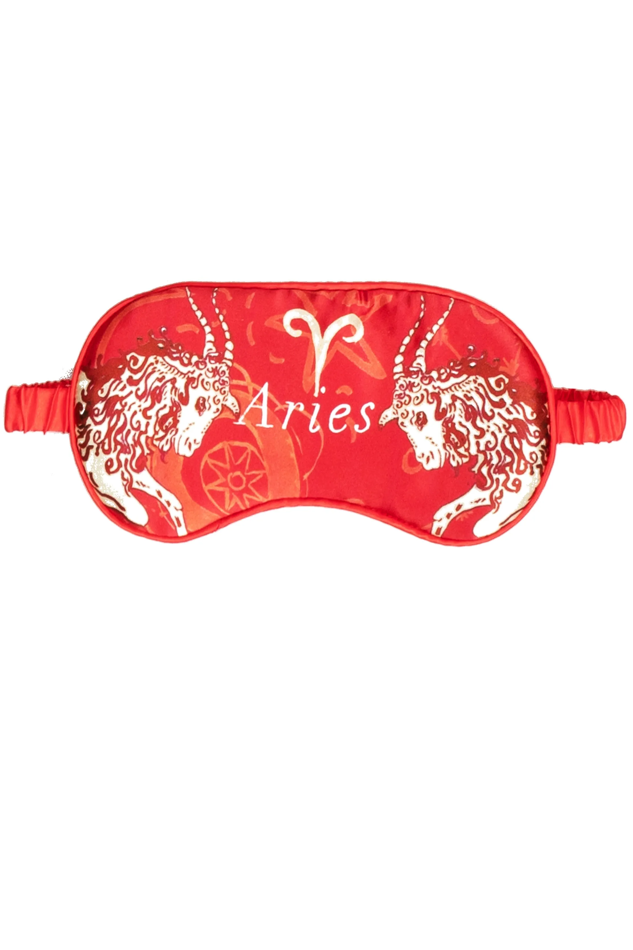 Luxurious Silk Eye Mask for Aries Zodiac Sign