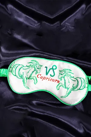 Silk Eye Mask / "Capricorn"