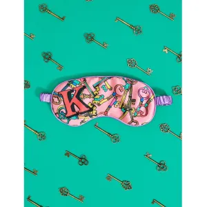 Silk Eye Mask / "K for Keys"