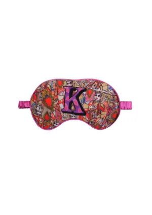 Silk Eye Mask / "K for King''