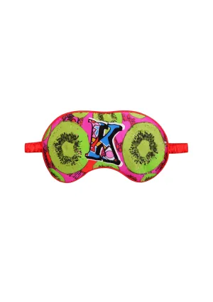 Silk Eye Mask / "K for Kiwi"