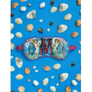 Silk Eye Mask / "M for Mermaids"