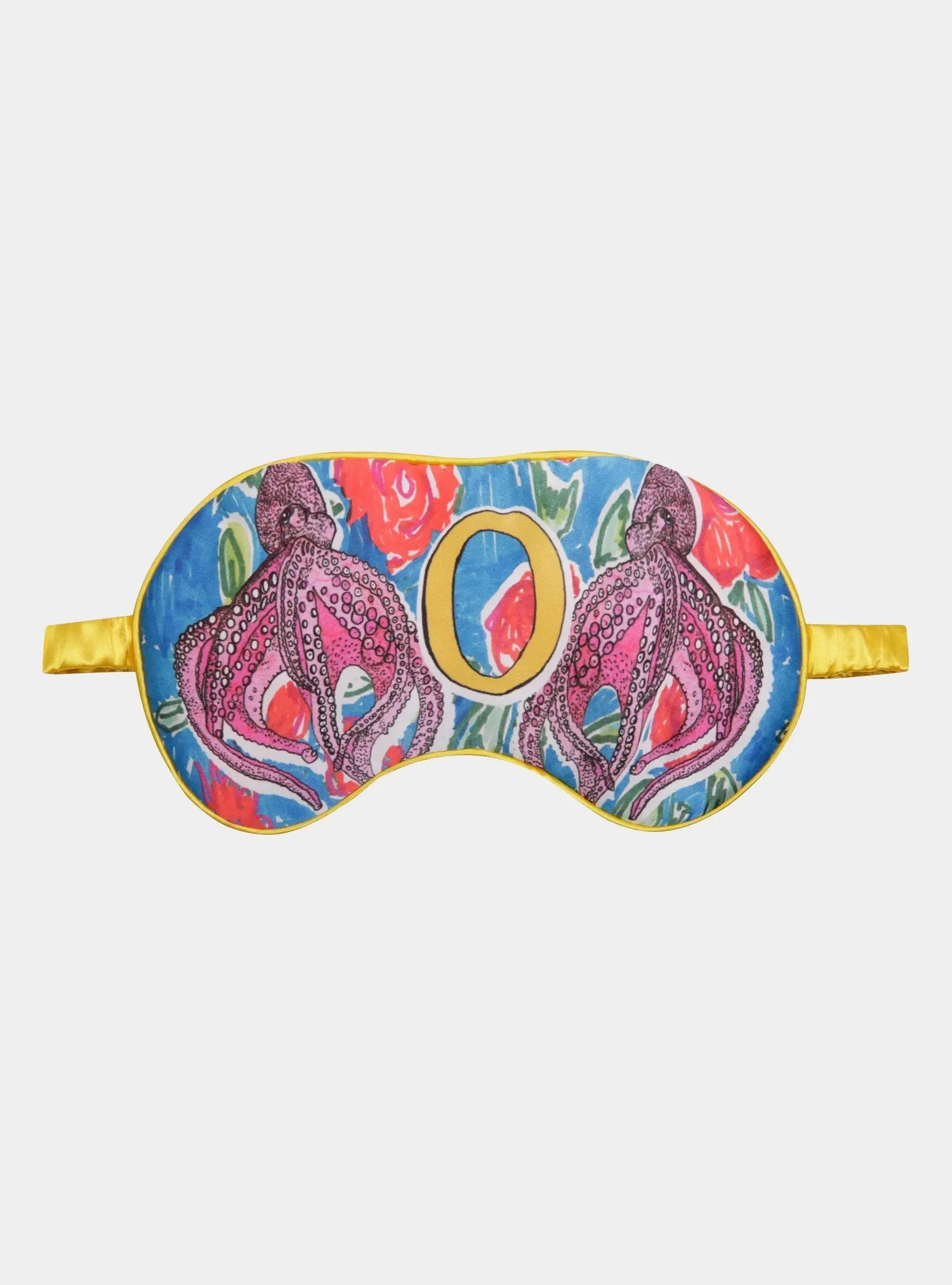 Silk Eye Mask / "O for Octopus"