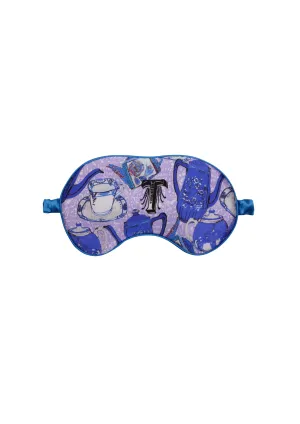 Silk Eye Mask / "T for Teapot"