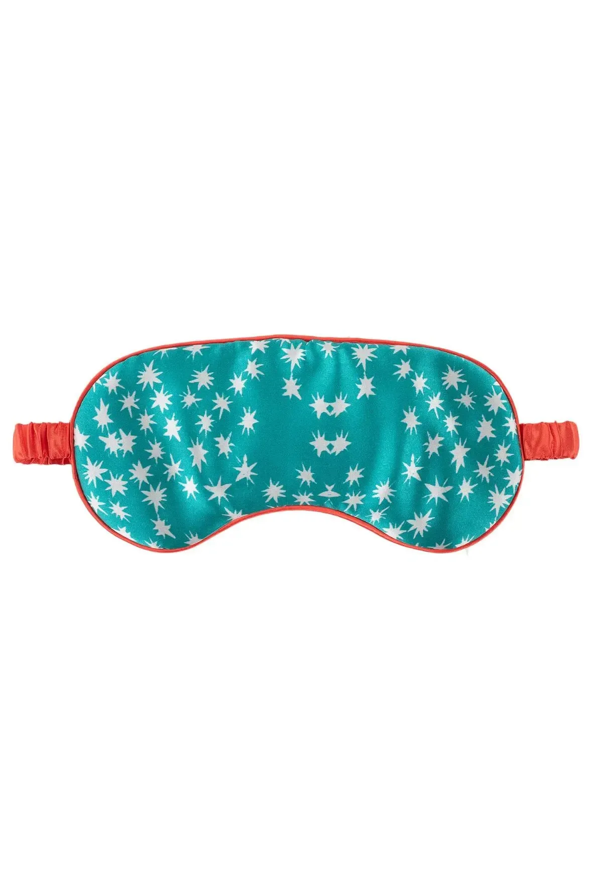 Silk Eye Mask / "Teal Stars"