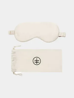 Silk Eye Mask Sleep in Wheat (Eucalyptus Silk)