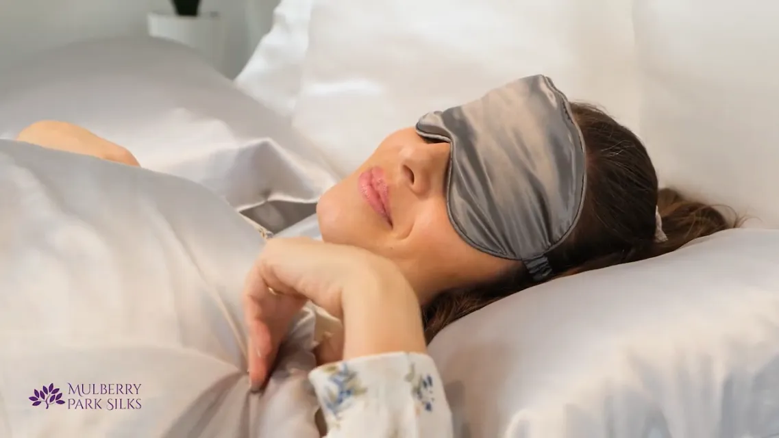 Silk Sleep Mask - Taupe