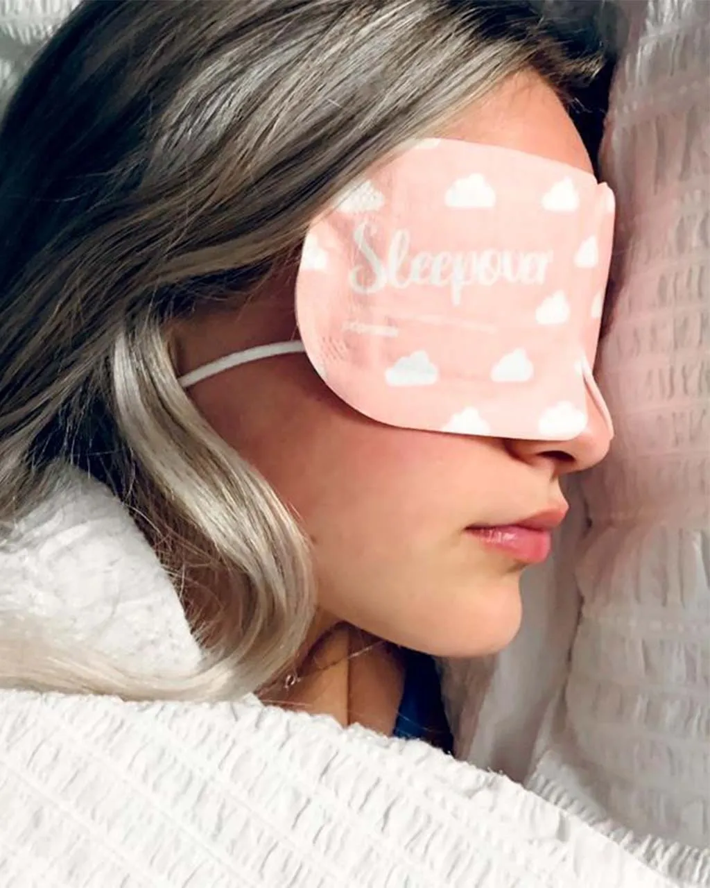Sleepover Rose Scented Self-Warming Sleep Mask - Set of 5