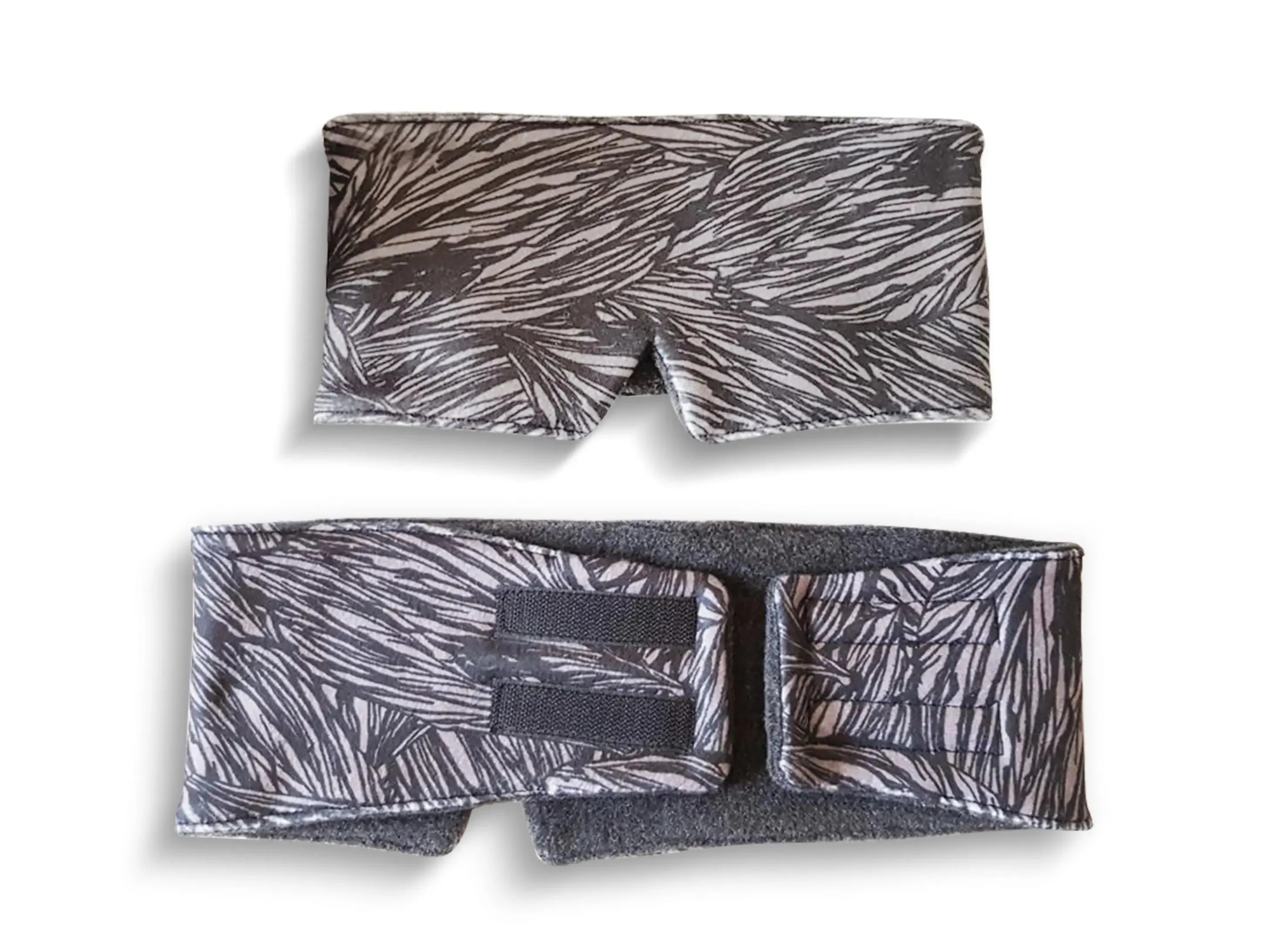 The Black Calm Wrap Cotton Sleep Mask