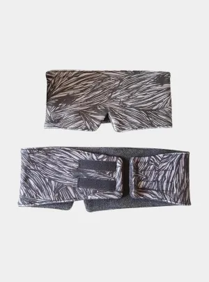 The Black Calm Wrap Cotton Sleep Mask