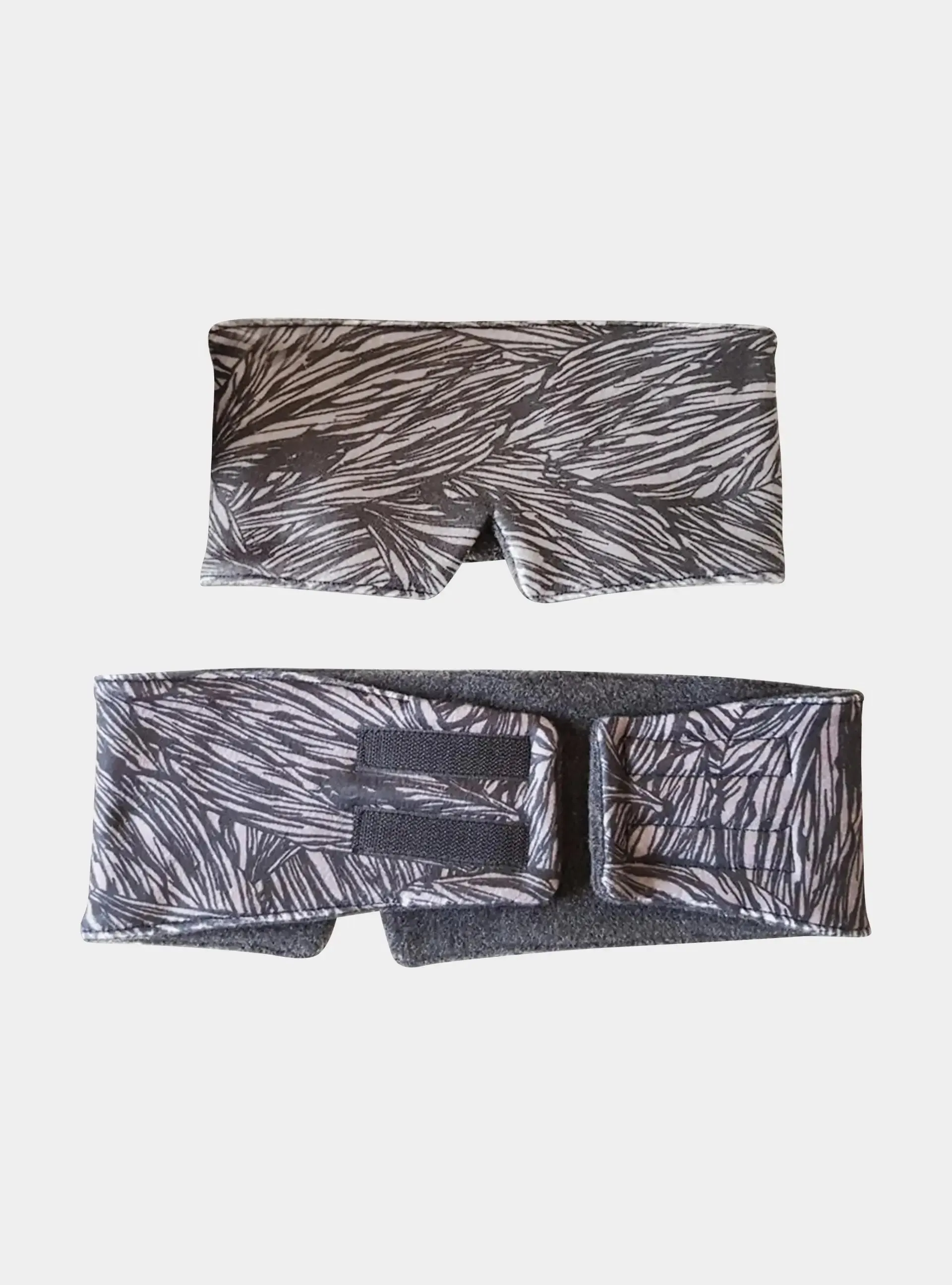 The Black Calm Wrap Cotton Sleep Mask