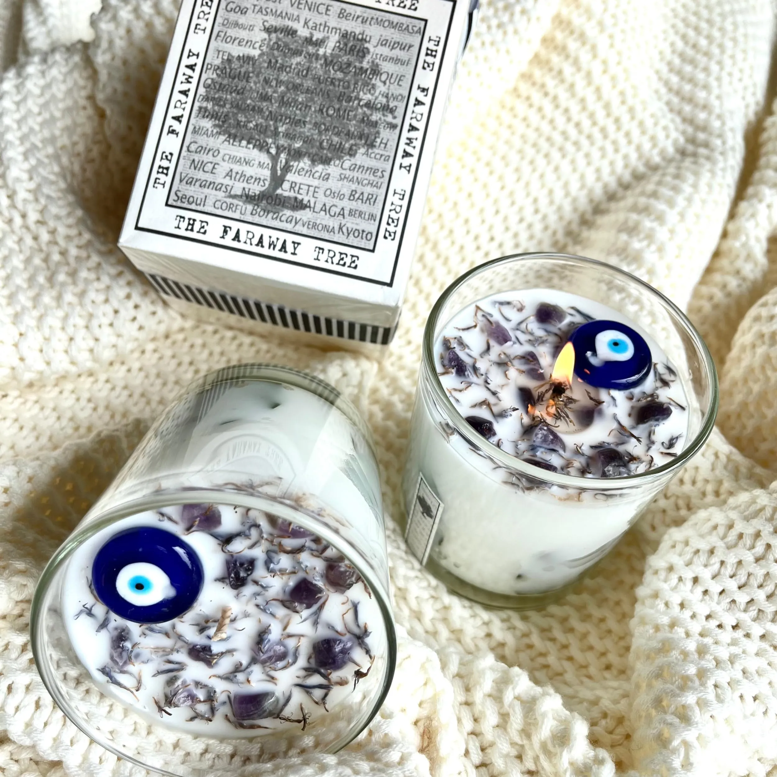THE FARAWAY TREE Scented Evil Eye Candle - Istanbul