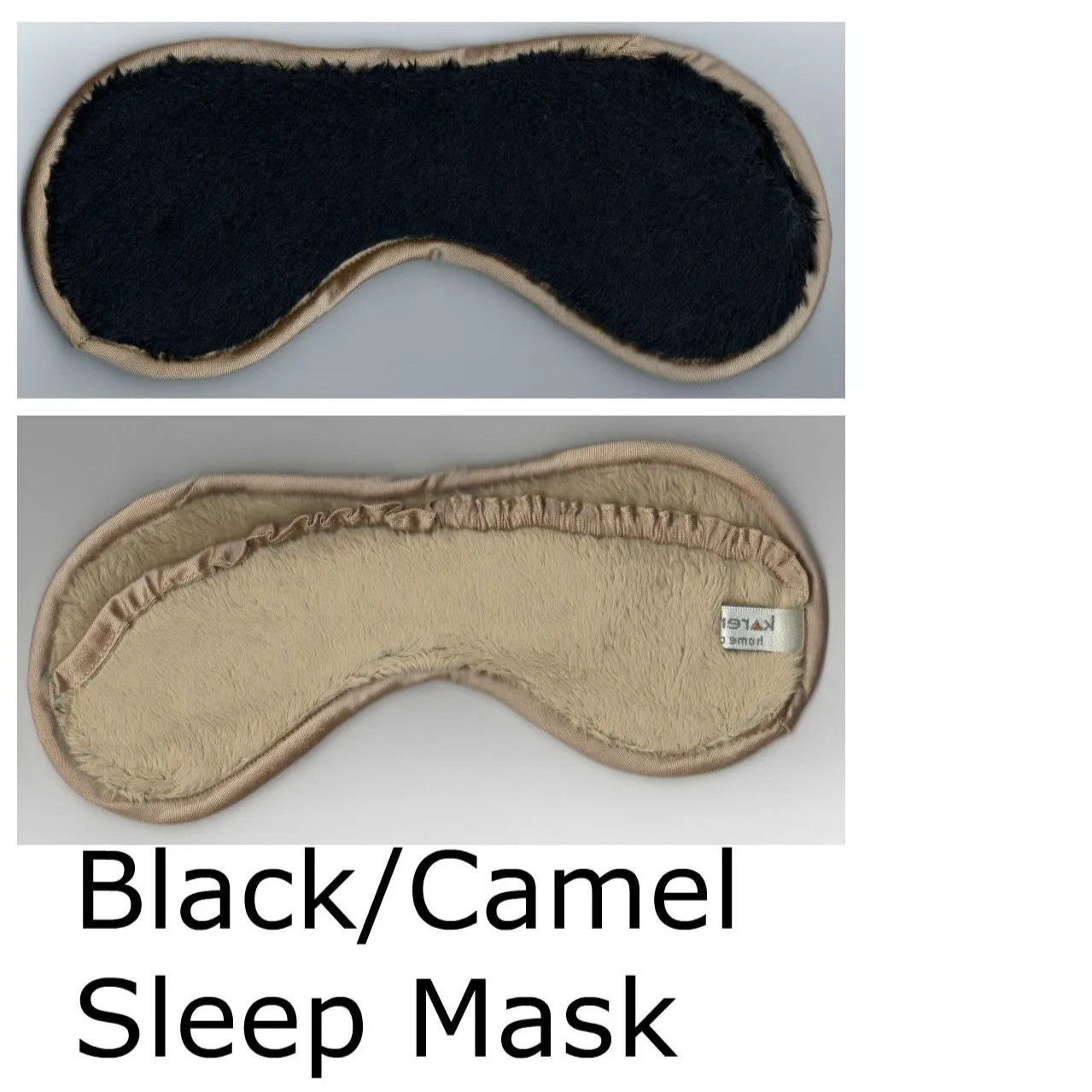 Two Toned Solid Colored Sleep Masks
