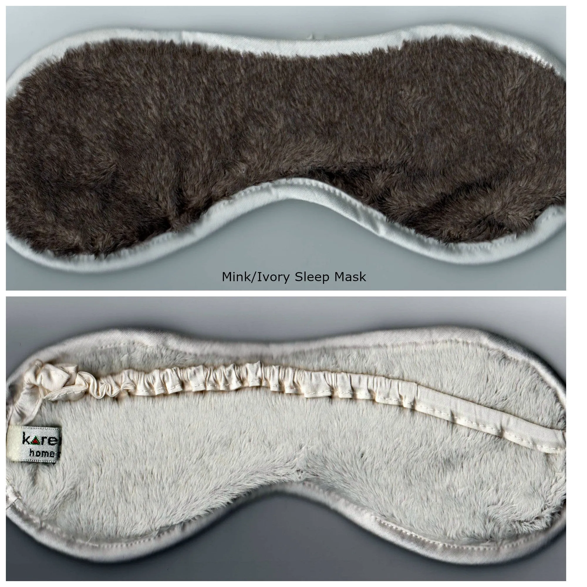 Two Toned Solid Colored Sleep Masks