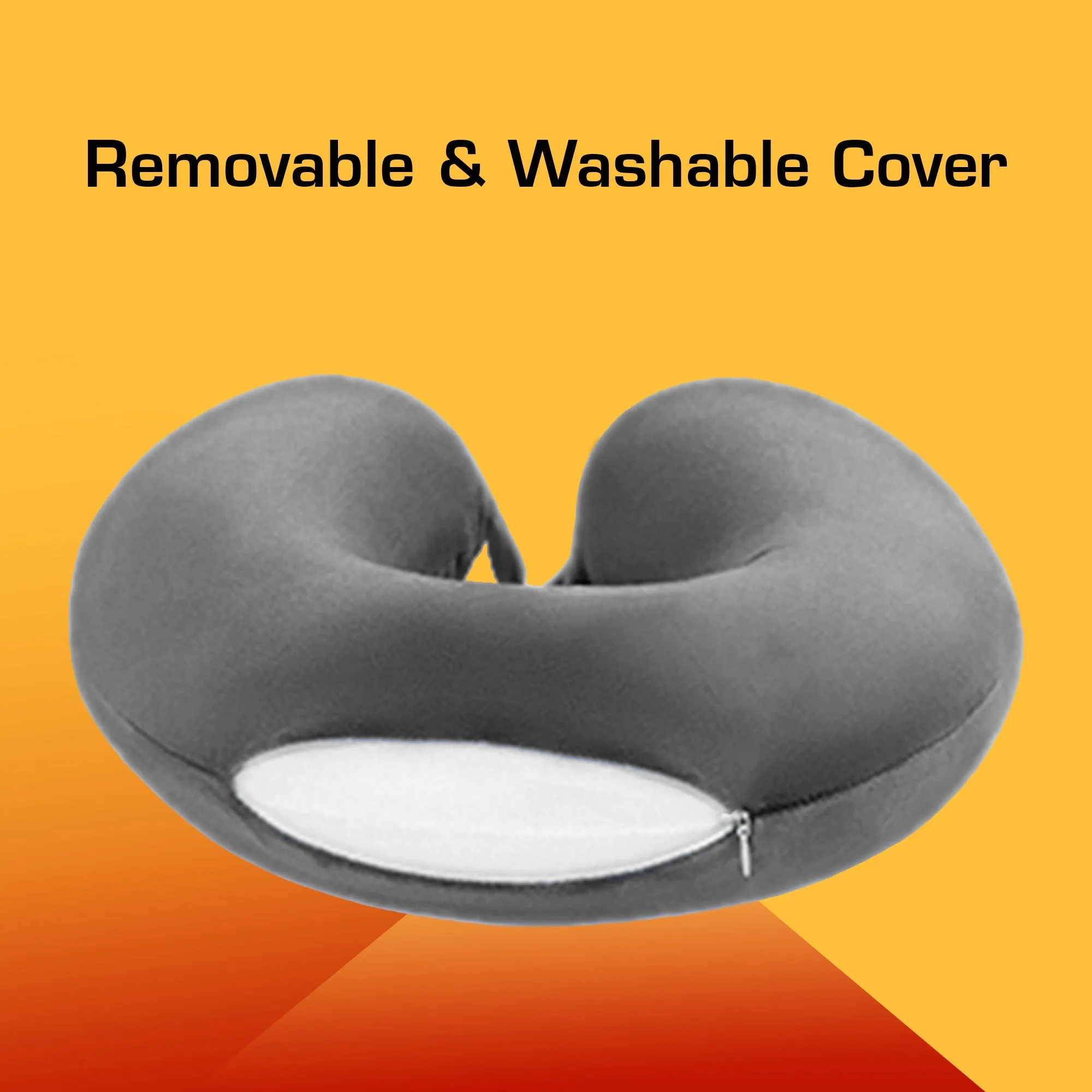U-Shape Memory Foam Neck Pillow With Eye mask