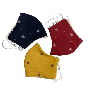 Unisex Cross Hatch Washable Face Masks