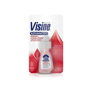 Visine Advanced Redness   Irritation Relief Eye Drops 0.28 oz