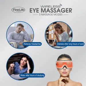 VistaTech Wireless Eye Massager - 3 Massage Modes