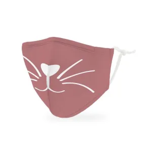 Weddingstar 3-Ply Kid's Reusable Face Mask - Pink Kitty