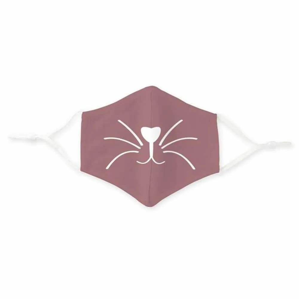 Weddingstar 3-Ply Kid's Reusable Face Mask - Pink Kitty