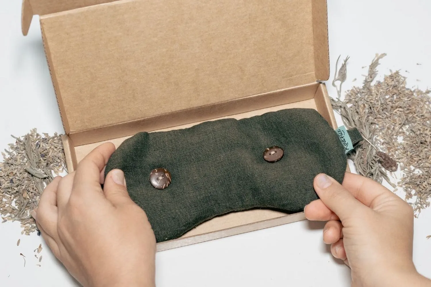 Weighted Eye Mask