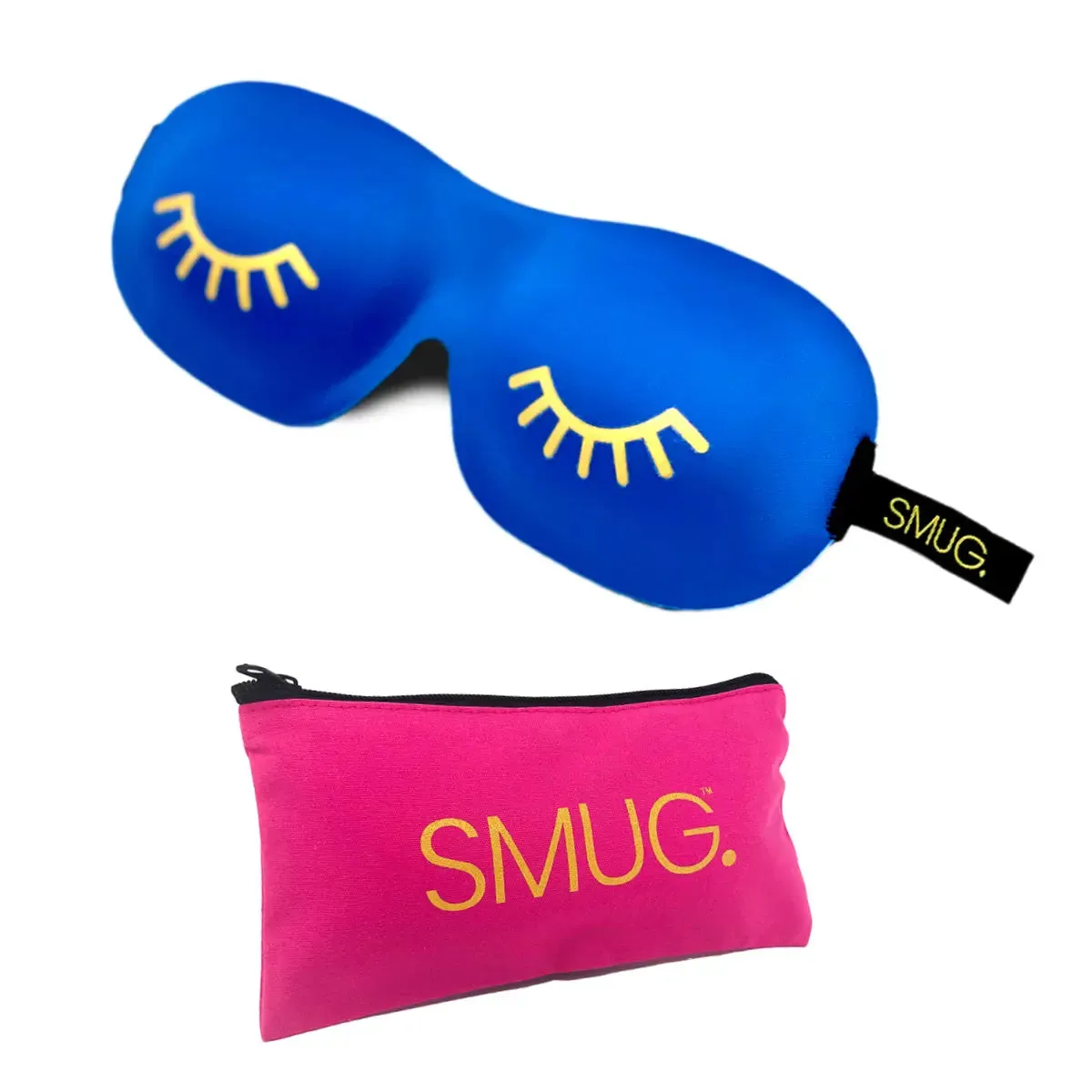 Wink Blue Contoured 3D Blackout Sleep Mask