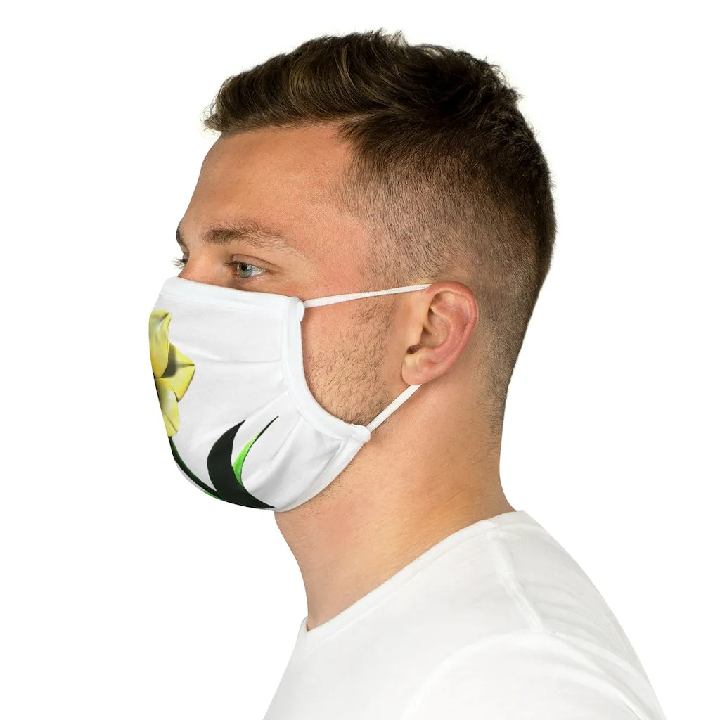 Yellow Flower Cotton Face Mask (EU)