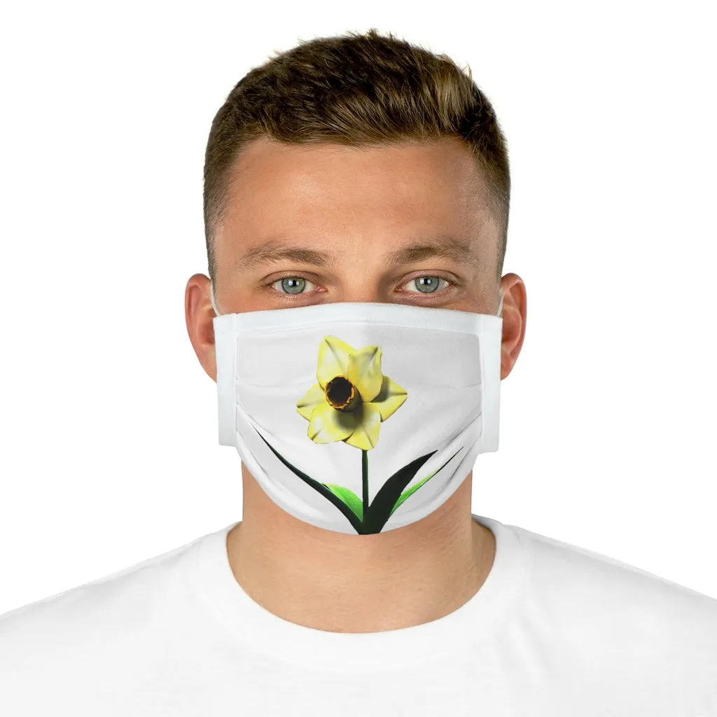 Yellow Flower Cotton Face Mask (EU)